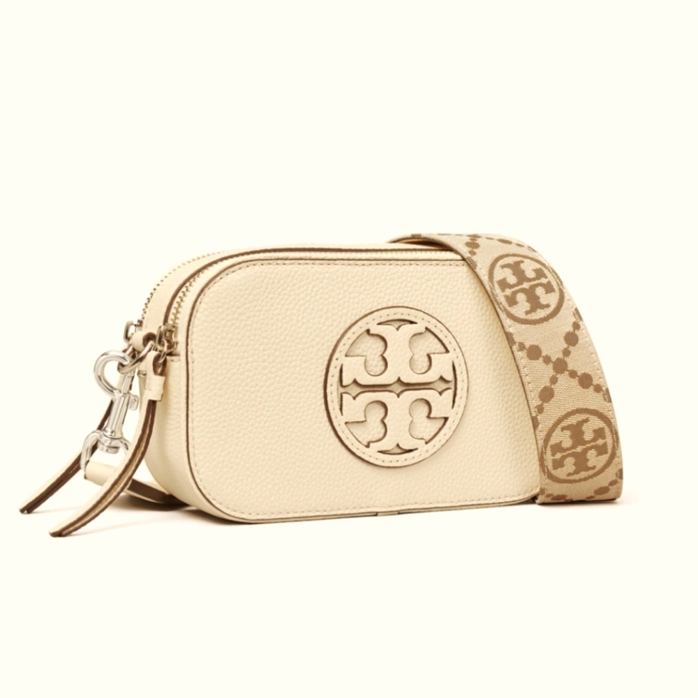 NWT Tory Burch Mini Miller Crossbody Bag in Fresh Clay